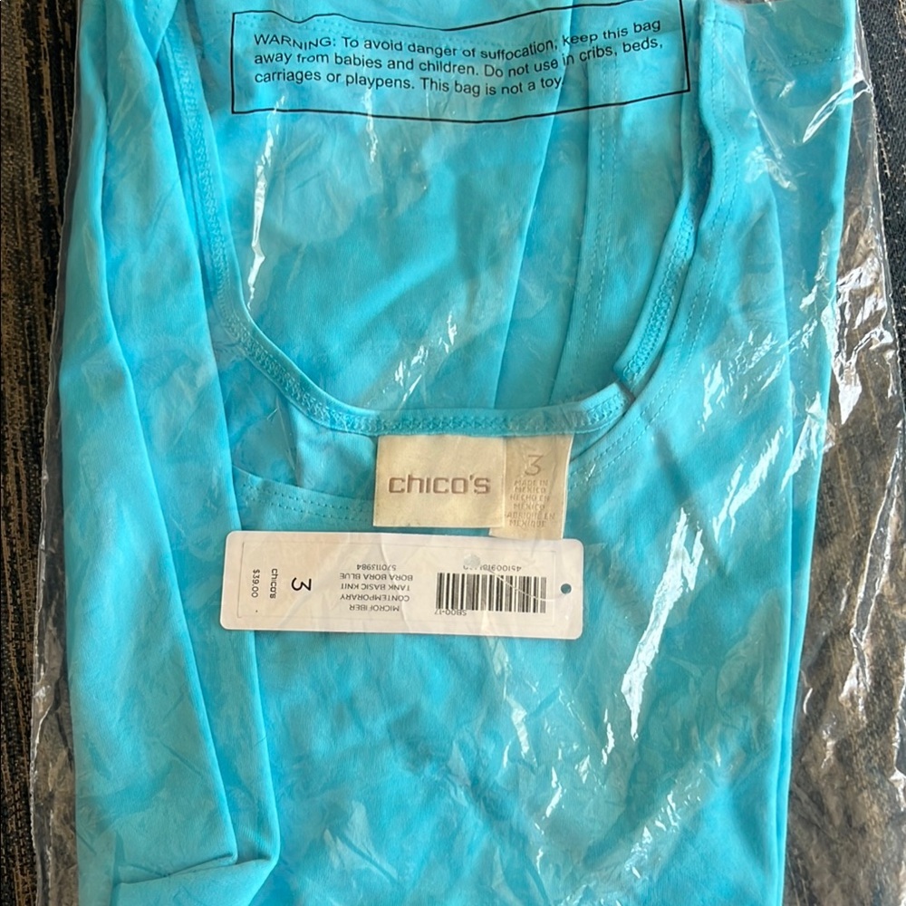 Chico's Blue Tank Top
